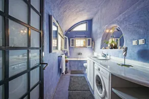 Real Santorini Cave House far From the Crowds - Bathroom