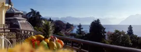 Beau-Rivage Palace - Vue de la chambre