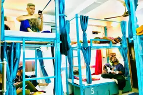 Skyard Hostel Rishikesh Laxman Jhula - Room