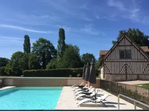 Les Manoirs des Portes de Deauville - Small Luxury Hotel Of The World - Piscine