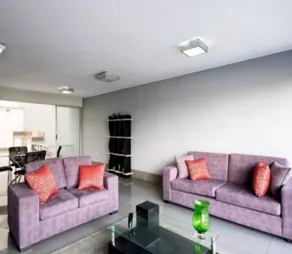 Apartamento en Lima - Área de estar no saguão