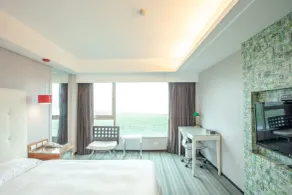 觀海樓海景大飯店 Hotel Cloud Riverside - Vue de la chambre