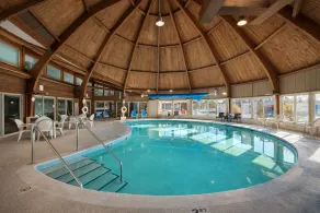 Round Barn Lodge - Piscine