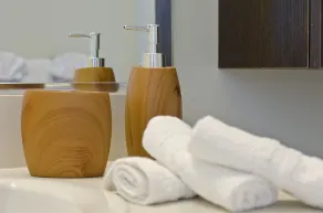 Downtown LA Penthouse Convention Suite - Badezimmer