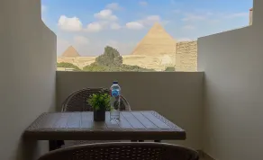 Pyramids Glory Inn - Ausblick vom Zimmer