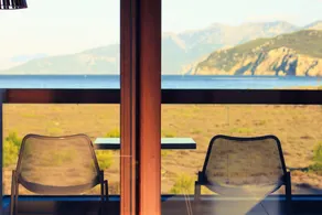 Thalatta Seaside Hotel - Ausblick vom Zimmer