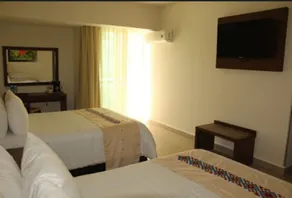 Hotel Tulija Palenque - Vue de la chambre