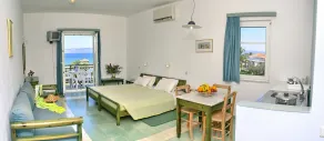 Panselinos Hotel - Vue de la chambre