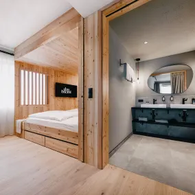 Agréable appartement convivial et familial avec sauna | Avec animaux bienvenus - Chambre