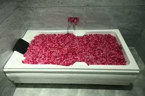 Ghanshyam Resort - Badezimmer