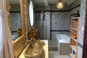 Tirta Asri Ubud Villa - Badeværelse