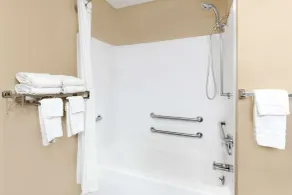 Super 8 by Wyndham St. Ignace - Salle de bain