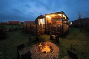 Galloway Steading Luxury Glamping Pods - Terrazza/patio