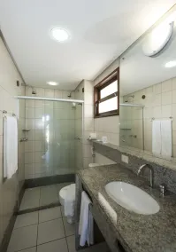 Blue Marlin Apartaments Ponta Negra-Natal-RN - Bathroom