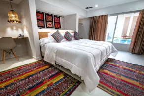 Hotel Boutique Casa chunuu Santa Marta - Vue de la chambre