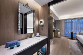 Manxin Hotel Workers' Stadium, Sanlitun, Prime Chaoyang Beijing Location, Walking Distance to Metro Station, Sanlitun & Workers Stadium, All-Day Free Coffee for Guests - Badeværelse
