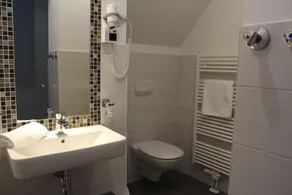 Hotel Rendsburg - Badeværelse