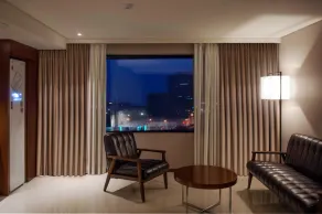 Top Cloud Hotel Gwangju - Vista dalla camera
