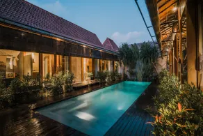 ZIN Canggu Resort & Villas - Ausblick vom Zimmer