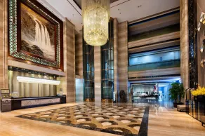 YM Gold Olives Harmony International Hotel Shenzhen - Rezeption