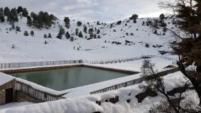 Casa rural El Salero Moratalla, piscina y chimenea - Utsikt från rummet