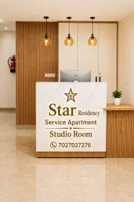 Star Studio Service Apartment Near Medanta Hospital Gurgaon - Hall