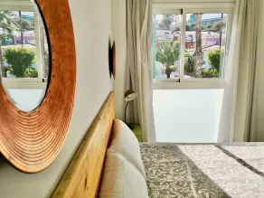 The Blue Corner Apartments - Vue de la chambre