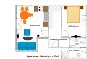 Appartements-Restaurant Schwaiger direkt beim Lift und wunderschönen Bergblick - Room