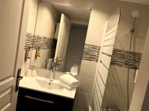 Cit'Hotel Le Louvre Orange - Bathroom