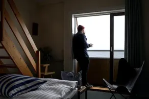 Strandhotellet Sandvig  - Værelse