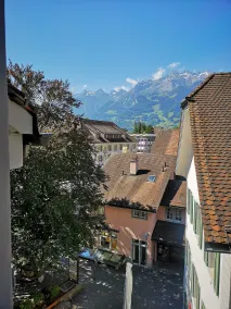 Hotel Goldener Schlüssel - View from room