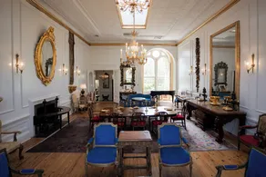 20 South Battery - Siddeområde i lobbyen