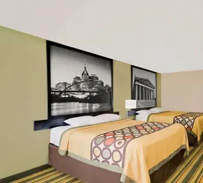 Super 8 by Wyndham Hermitage Nashville - Habitación