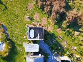 Appleby House & Rabbit Island Huts - Baño