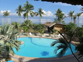 The Wild Orchid Resort - Moalboal - Ausblick vom Zimmer