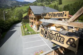 Les Chalets de La Griyotire - Ausblick vom Zimmer