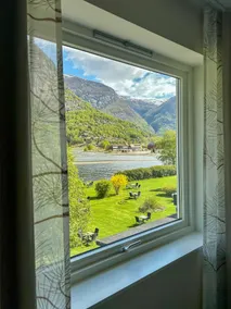 Lærdal Hotel - Ausblick vom Zimmer