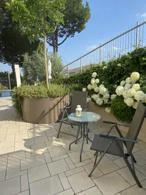 Bed & Breakfast LA HOME and Apartments - Ausblick vom Zimmer