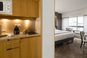 Résidence Residhome Prestige Parc du Millénaire Courbevoie - Chambre