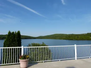 Auberge Du Lac Malcom - Ausblick vom Zimmer
