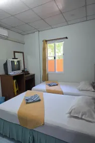 Phang Nga Guesthouse - Ausblick vom Zimmer