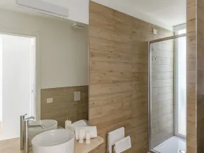 Charmant apartment near La Pelosa Beach - Badezimmer