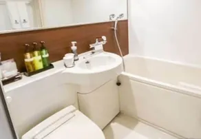Hotel LiVEMAX Shiodome - Badezimmer