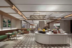 Hilton Garden Inn Tianjin Five Great Avenues - Ristorante
