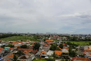 Minimalist Studio Apartment at Poris 88 with City View By Travelio - View from room