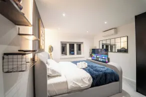 Luxury 3 bed Retreat with Hot tub - Værelse