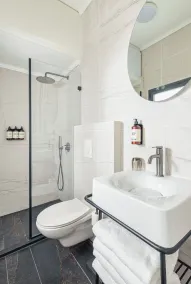  Villa Albi - Machne Yehuda Hotel - Badeværelse