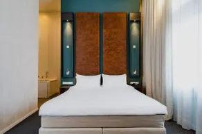 Hotel De Hallen - Chambre