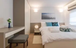 Beautiful Home in Plomin With Jacuzzi, Wifi and 1 Bedrooms - Værelse