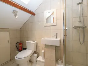 Apartment 2, Gorwel Glas - Baño